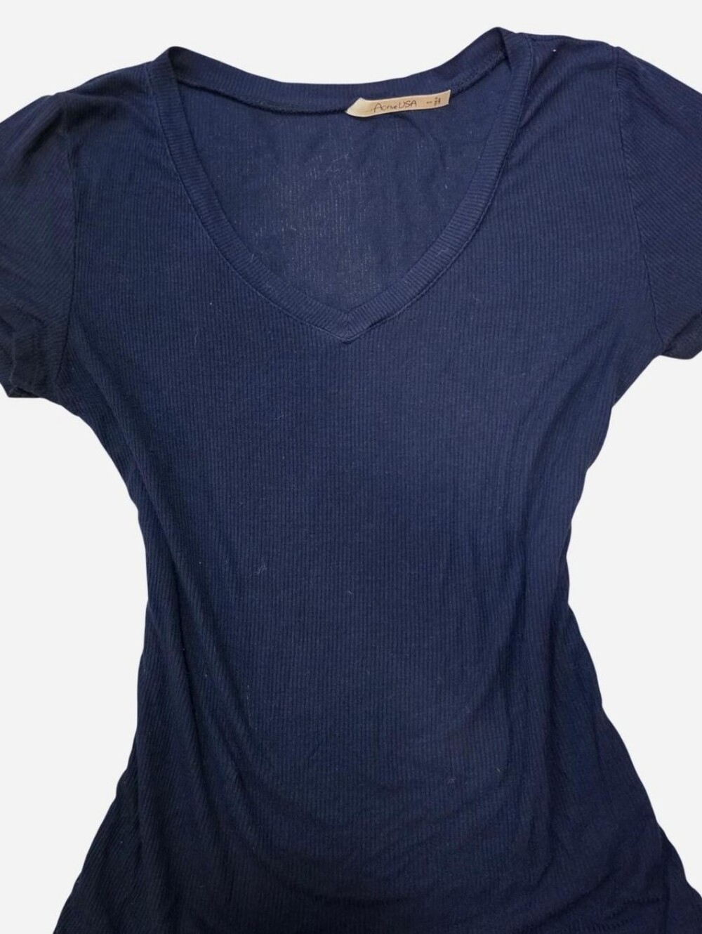 Blue V Neck